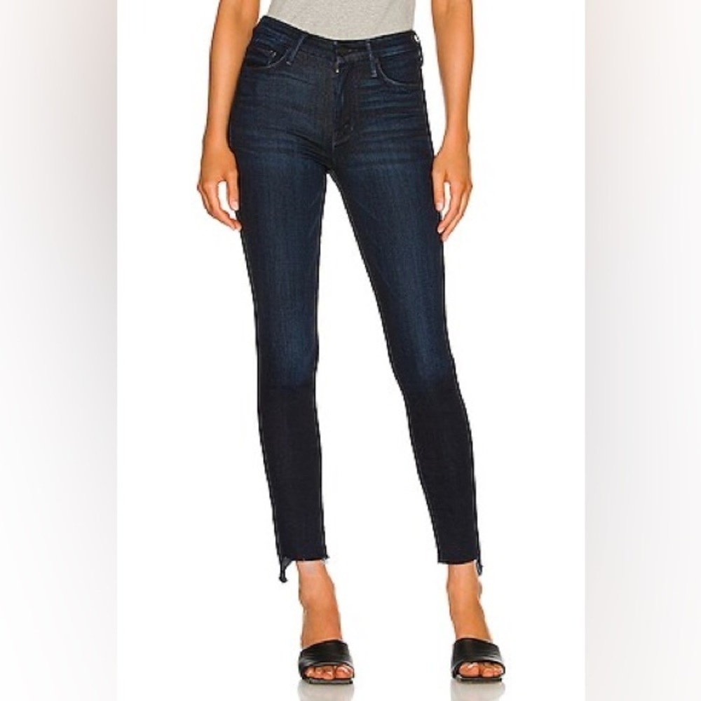 NWOT MOTHER The Looker Two Step Ankle Fray in Now Or Never Size 25
